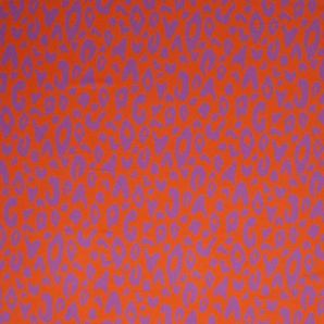 Reststück Viskose Medium HAPPY LEO by Cherry Picking - Orange/Pink