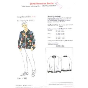 Schnittmuster Berlin - Herrenjacke Iwan
