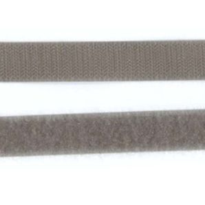 Klettband 20mm - Hellgrau