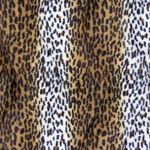 Kunstfell Tier Leopard - Klein