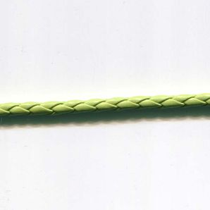 Kunstlederkordel ø 4mm - Hellgrün
