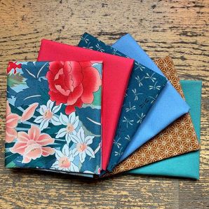 Fat Quarter Set - Kyoto Flower 