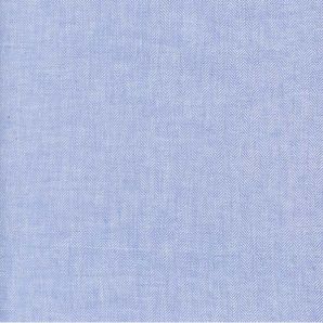 Leinen Baumwolle Fischgrät - Hellblau