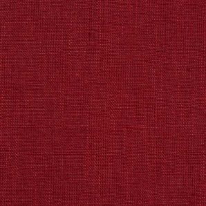 Leinen Basic - Kirschrot