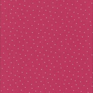 Leinen Baumwolle Pünktchen Freja - Pink