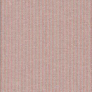 Leinen Baumwolle Streifen 3mm - 3.Wahl - natur/rosa