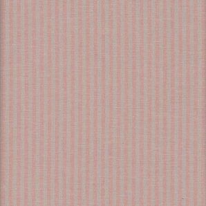 Leinen Baumwolle Streifen 3mm - 3.Wahl - natur/rosa