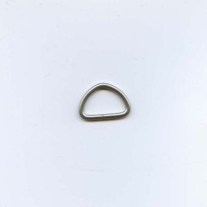 D-Ring klein 2cm - Silber matt