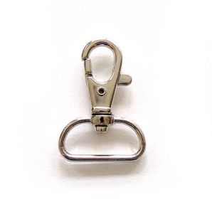 Karabiner klein 2,4 cm - Silber glänzend