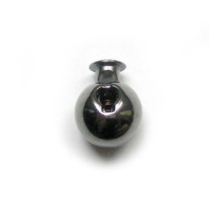 Metall Stopper Kugel 0,5cm - Silber