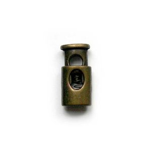 Metall Stopper flach 0,6cm - Bronze