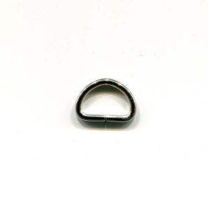 D-Ring mini 1,3cm - Silber glänzend