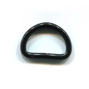 D-Ring 2,4cm - Schwarz