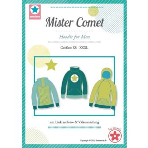 Farbenmix Schnitt - Hoodie Mister Comet