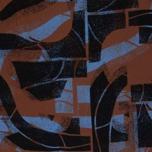 Viskose Medium Nature Shapes by Thorsten Berger - Blau