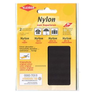 Flicken Nylon - Schwarz