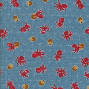 Octopus - Hellblau