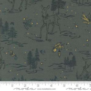 Old World Yuletide Deers - Dusk