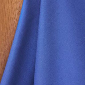 Organic Stretch Trench Poplin - Cobalt Blue