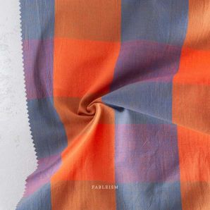 Swedish Holiday Plaid - Cobalt/Red