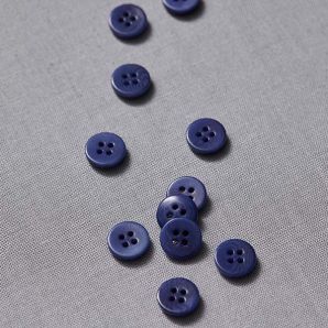 Meet Milk Plain Corozo Knopf 11mm - Lapis