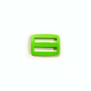 Verstellschnalle basic 2,4cm - Neongrün