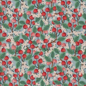 Rifle Paper Co - Orchard Cherry Blossom  - Lightblue