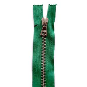 Riri Metallreißverschluss teilbar 25cm - Dunkelgrün