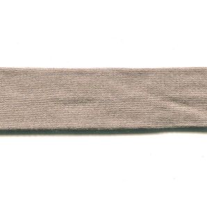 Schrägband Viskosejersey 20mm - Taupe