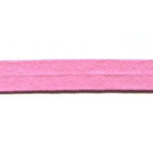 Schrägband Viskosejersey 20mm - Hellrosa