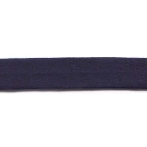 Schrägband Viskosejersey 20mm - Marineblau