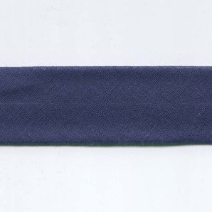 Schrägband 30mm uni - 576 - Dunkelblau