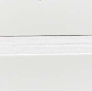 Schrägband Viskosejersey 20mm - Weiss