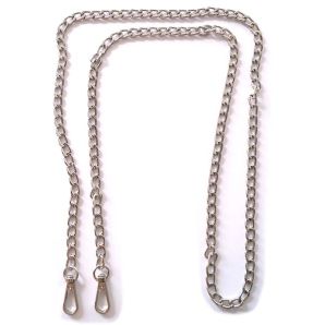 Taschenkette 1,20 m - Silber