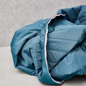 Thelma Thermal Quilt - Stripe - Thunder