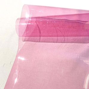 Vinyl am Stück - Pink transparent