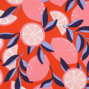 Wachstuch Lemon - Rosa