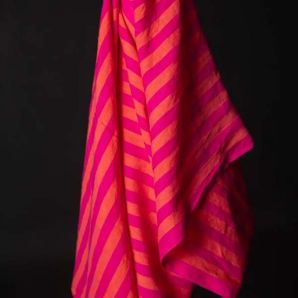 Merchant & Mills Linen Whirly Pops - Neon Orange/Fuchsia