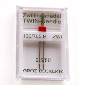 Zwillingsnadel 2,5mm