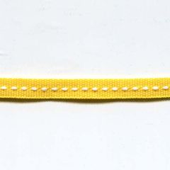 Webband Striche 6mm - Gelb