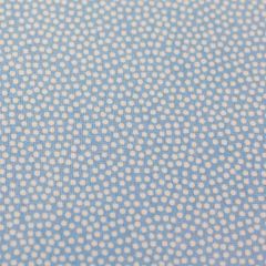 Popeline Dotty - Hellblau/Weiß