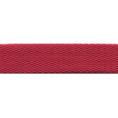 Baumwoll Gurtband uni 24mm - Rot