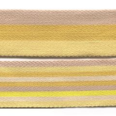 Gurtband 40mm - Streifen Gelb