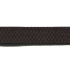 Baumwoll Gurtband uni 24mm - schwarz