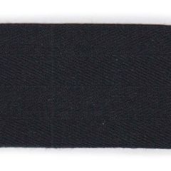 Köperband 50mm - Schwarz