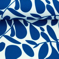 Viskose Medium Hojas by Lillesol&Pelle - Royalblau