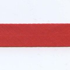 Schrägband 20mm uni - 465 - Rot