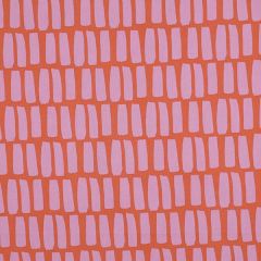 Wachstuch Scandi Stripes - Orange/Rosa