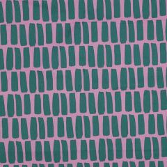 Wachstuch Scandi Stripes - Rosa/Emerald