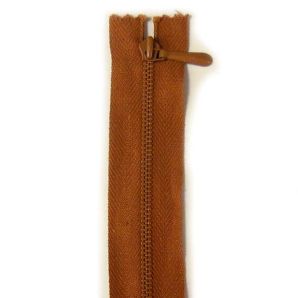 Reißverschluss 12cm - Terracotta